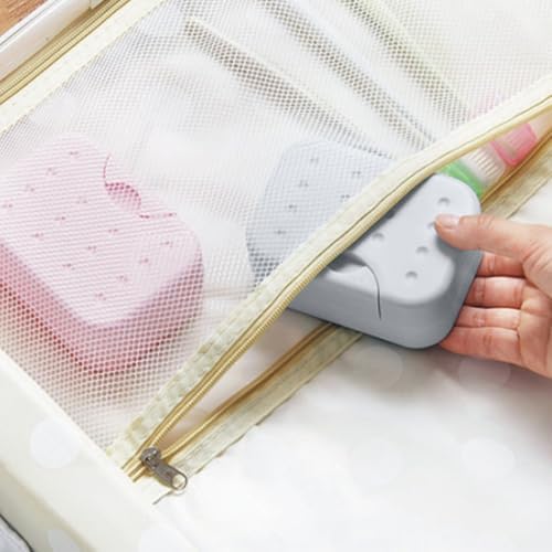 Leakproof Soap Holder with Lid for Bathroom Shower Travel