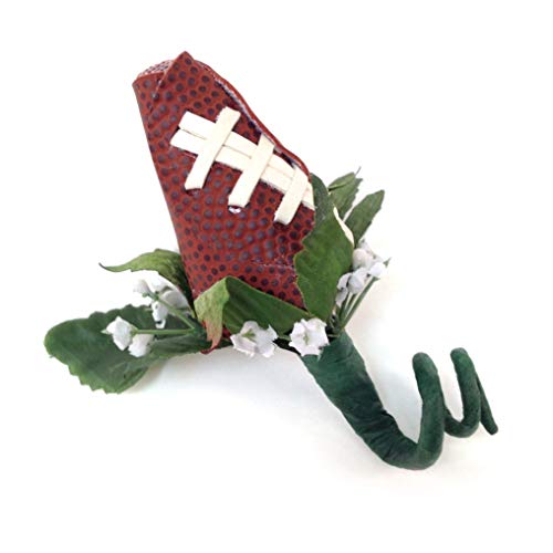 SportsRoses Football Rose Boutonniere - Handmade Gift