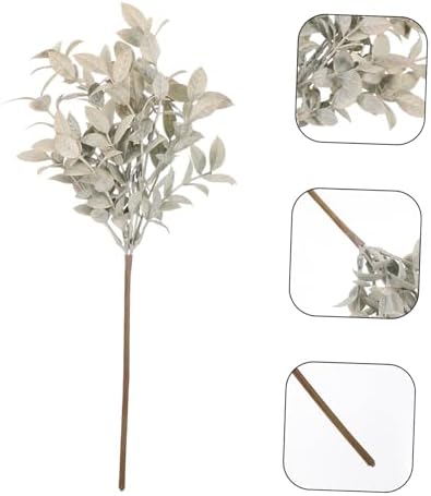 ULDIGI Artificial Green Plant Stems for Wedding Home Decor