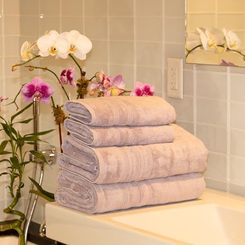 Mosobam Luxury Turkish 4pc Towel Set