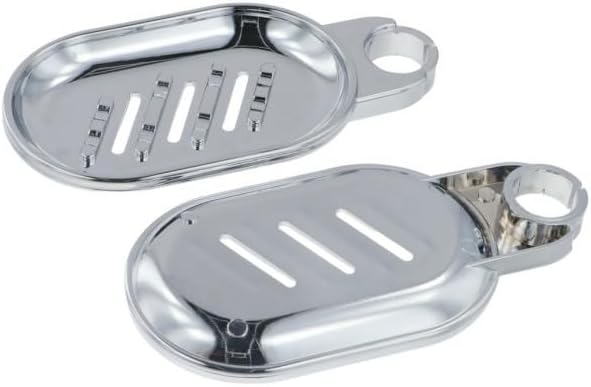 2Pcs ABS Soap Dish for Bathroom Storage