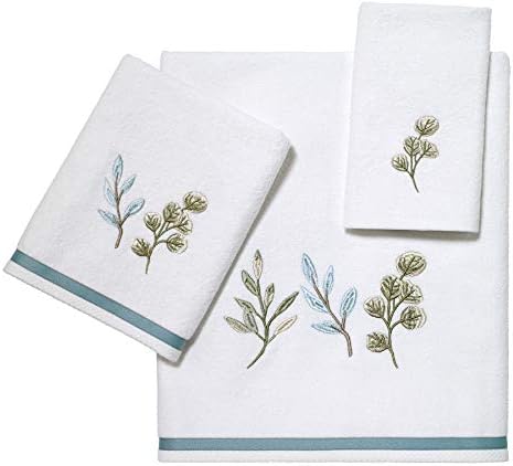 Avanti Linens 3pc Towel Set Cotton Bath Towels Fall Decor