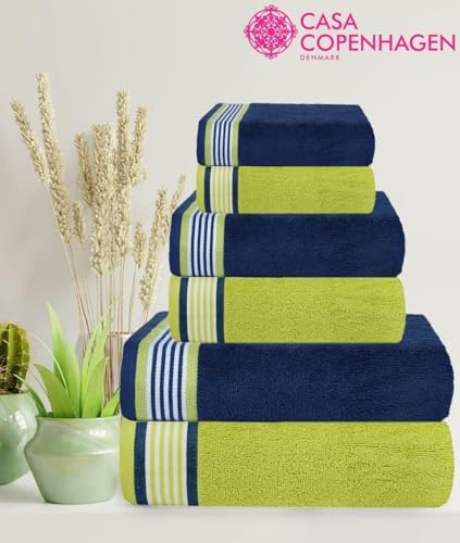 CASA COPENHAGEN He She Towel Set 6 Pieces