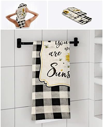 Chees D Zone Farm Floral Bumble Bee Bath Towel Set 1
