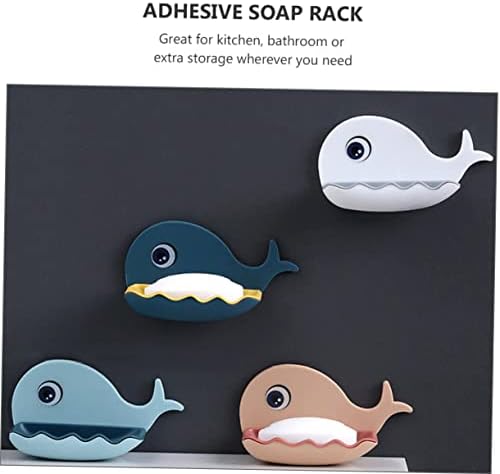 Alipis Whale Shaped Adhesive Soap Dish 1