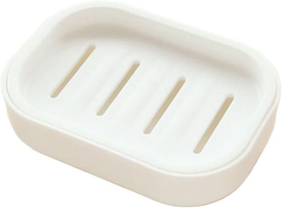 Portable Plastic Soap Dish for Travel and Home Use