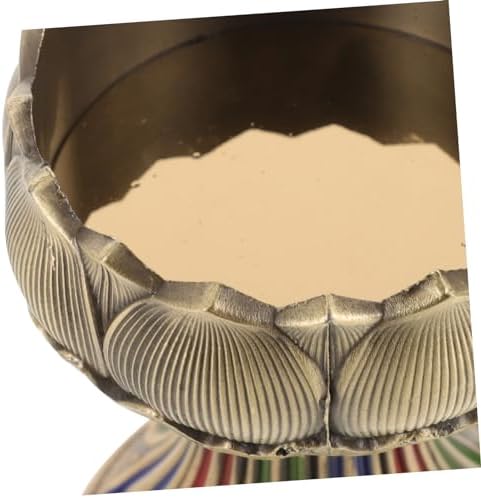 NULYLU Buddhist Style Lotus Candle Holder