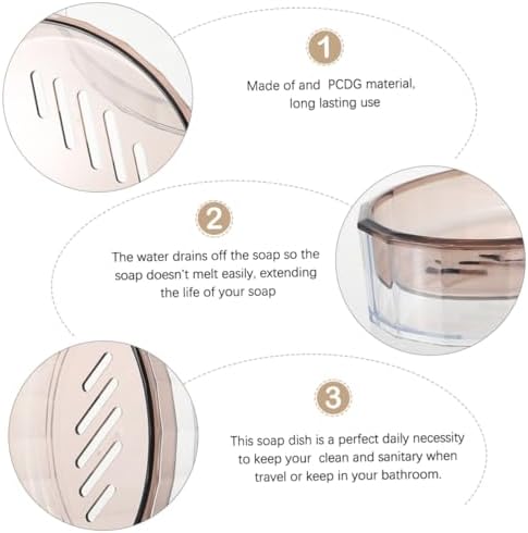 BESTYASH 1Pc Soap Draining Dish for Bathroom and Sink