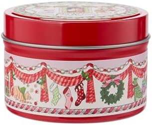 Cath Kidston Festive Tin Candle 100g Red Berry Cedar 1
