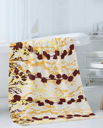 Smile Sunflower 3 Pcs Bath Towel Set Soft Absorbent Towels
