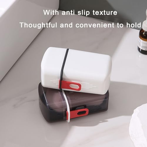 Removable Soap Dish with Snap-Button Lock Design