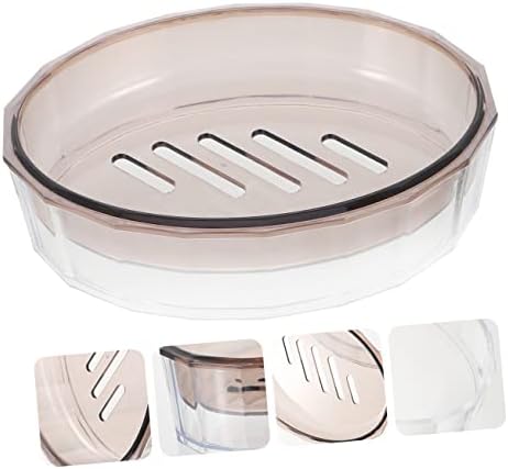 Mobestech 1Pc Creative Soap Draining Dish with Style for Bathroom Storage