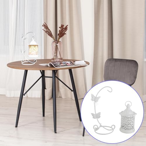 Joyzan Decorative Candle Lantern with Butterfly Hook