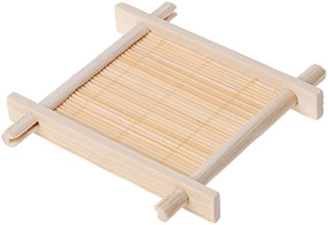 TENYELE Wooden Bathroom Soap Holder with Drain 1