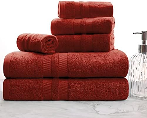 Superior Ultra-Soft Cotton Towel Set - Maroon