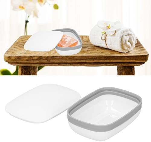 Gsycle Soap Holder with Lid for Home Travel Camping