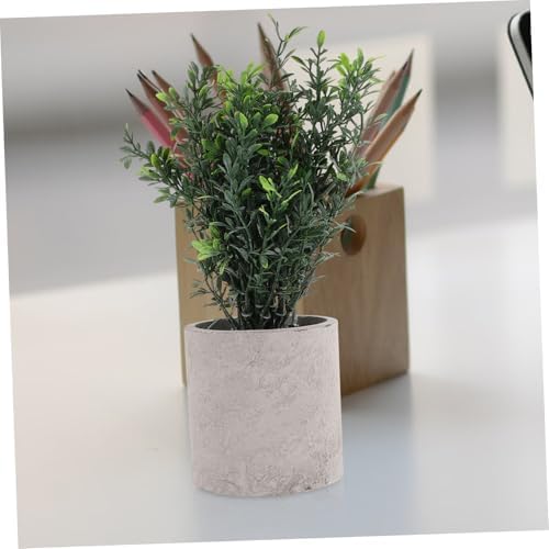 Cabilock Artificial Potted Green Plant for Home Decor 1
