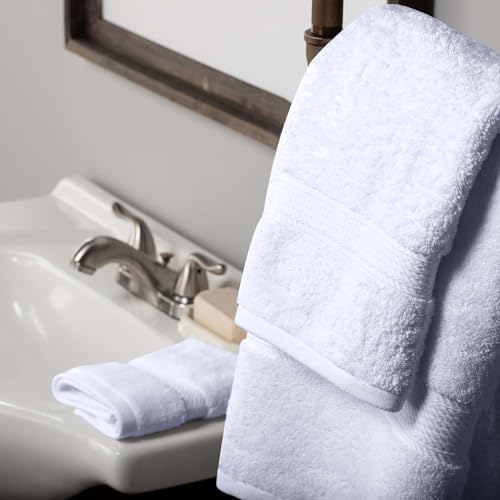 Superior Egyptian Cotton 3-Piece Towel Set White