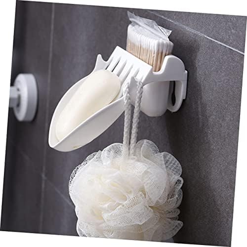 BUGUUYO Wall-Mounted Soap Holder with Drain