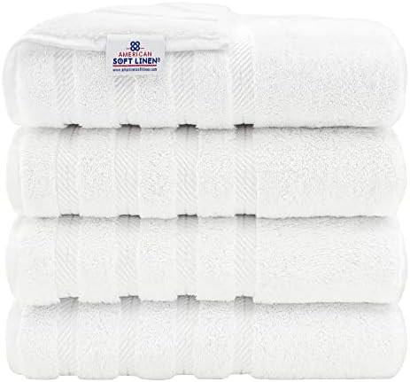 American Soft Linen 4 Piece Towel Set