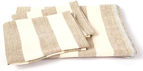 LinenMe Cream Natural Linen Towel Set Philippe