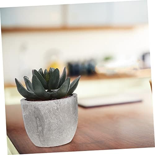 Alipis 5Pcs Artificial Succulent Plants with Pots