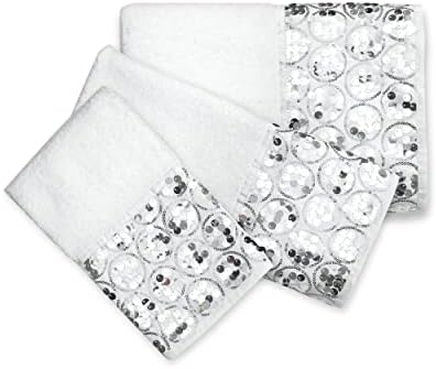 Popular Bath Sinatra Modern 3-Piece Towel Set White