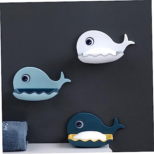 Alipis Whale Shaped Adhesive Soap Dish 1