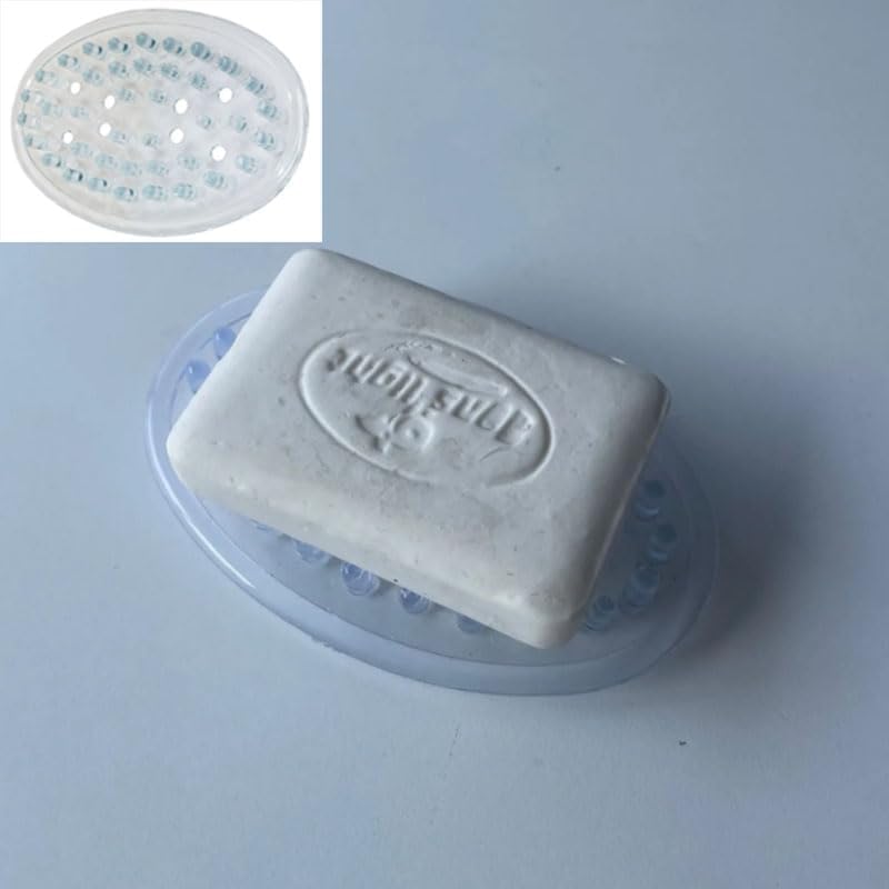 Haidong Plastic Soap Dish with Drainage Holes - 2PCS