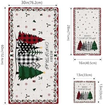 ZOE GARDEN Christmas Tree Towel Set