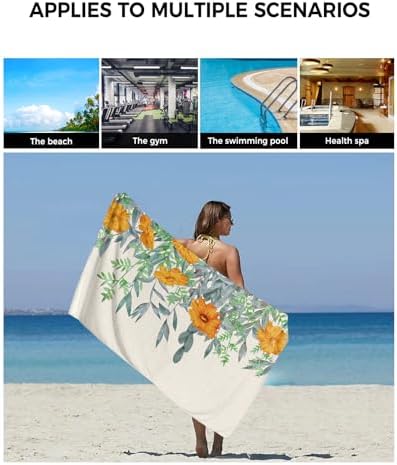 Smile Sunflower 3 Pcs Bath Towels Set