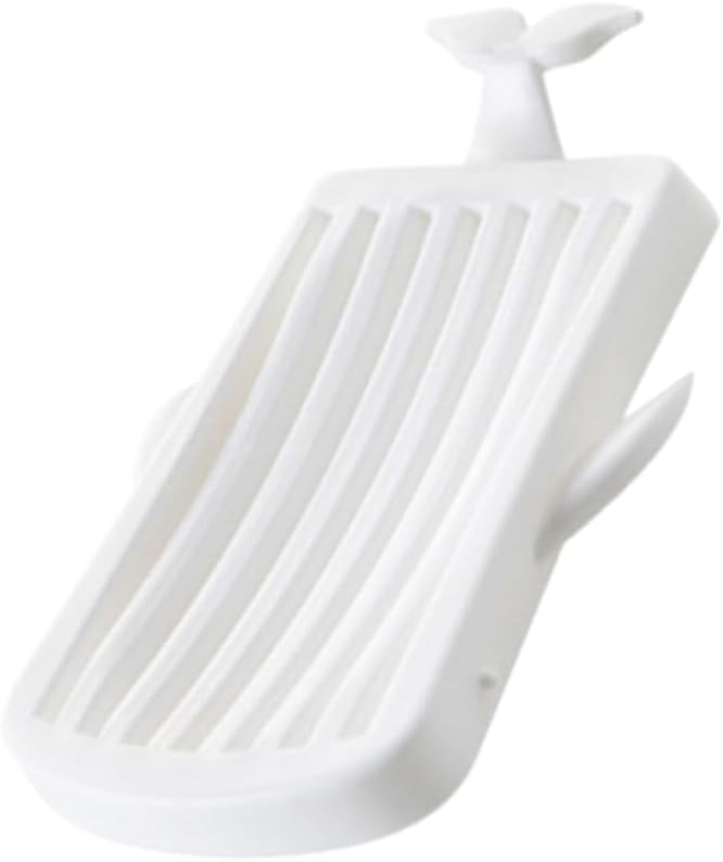 Whale Shape Soap Holder with Removable Drain
