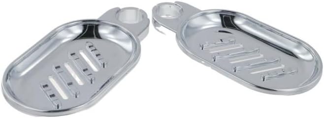 2Pcs ABS Soap Dish for Bathroom Storage