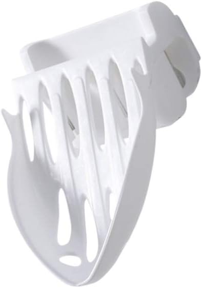 Healifty Wall-Mounted Soap Holder with Toothbrush and Toothpaste Storage