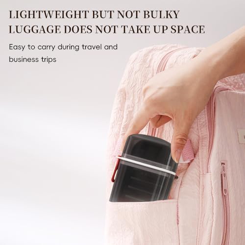 Travel Soap Holder with Leak Proof Lid and Drainage Tray