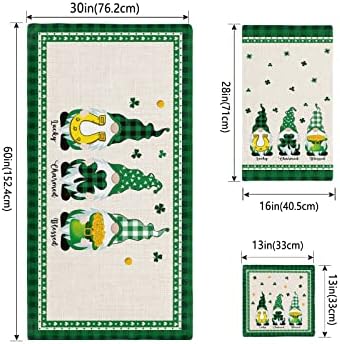 Anzona St Patricks Day 3-Piece Bath Towel Set 1