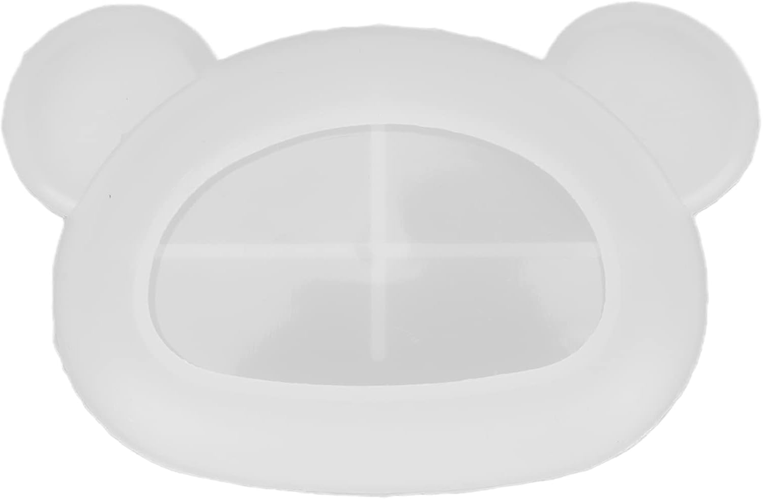 Bear Head Resin Tray for DIY Craft and Storage