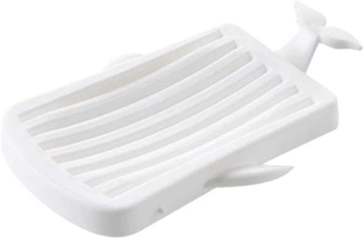 Cabilock Whale-Shaped Soap Dish with Drainage