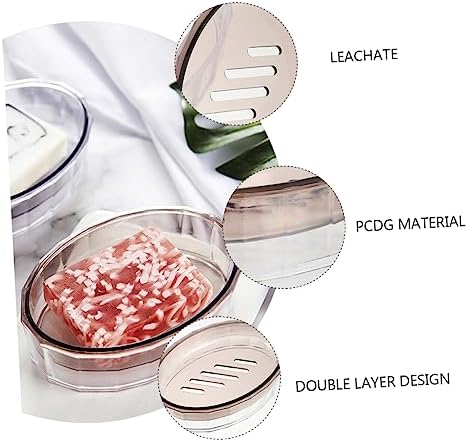 1Pc Creative Soap Draining Dish for Bathroom 1