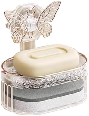 Butterfly Suction Cup Soap Dish Wall-Mounted Non-Drilling