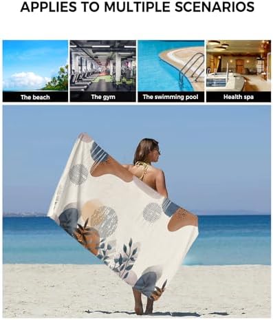 Smile Sunflower 3 Pcs Linen Bath Towel Set
