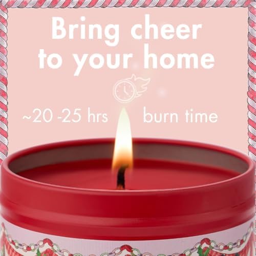 Cath Kidston Festive Tin Candle 100g Red Berry Cedar 1
