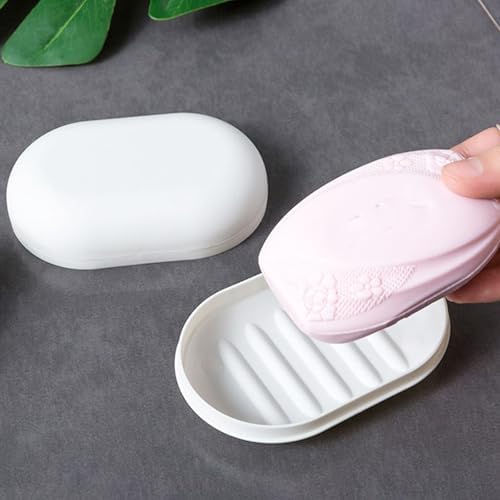 433 Leak Proof Soap Box with Lid for Travel