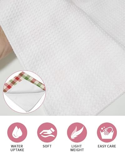 Falaniique Christmas Waffle Towel Set of 3