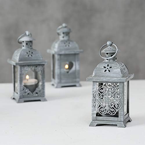 WHW French Country Style Candle Lanterns Set of 3