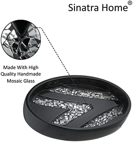 Popular Bath Sinatra Modern Soap Dish - Black