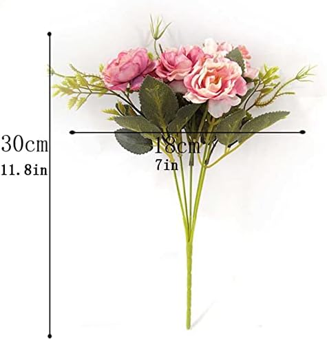 GaRcan Artificial Flowers Silk Small Rose Wedding Decor