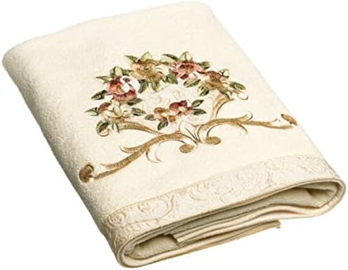 Avanti Linens Rosefan Bath Towel Ivory