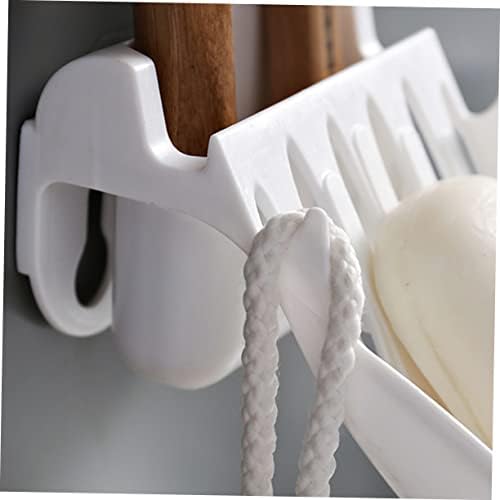 COOLHIYA Wall-Mounted Soap Dish Holder with Draining Holes