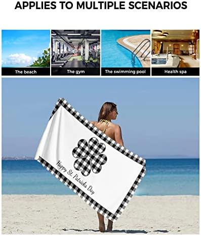 ZOE GARDEN Buffalo Plaid Check Towel Set
